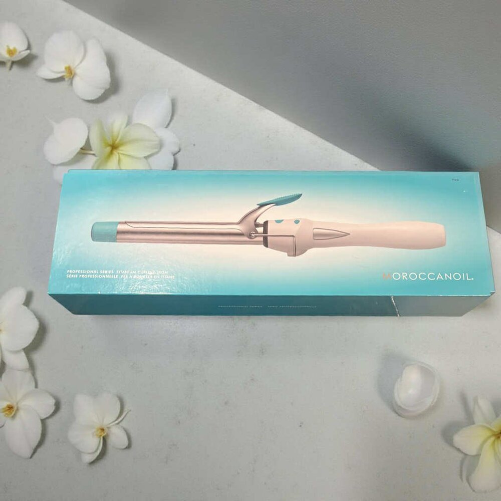 Moroccanoil Titanium Curling 1 inch Total temperature 430F